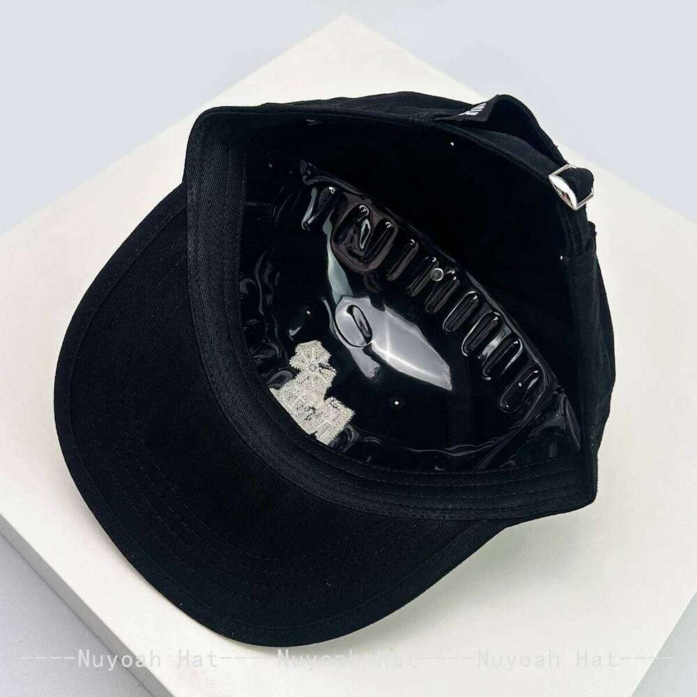 Little Daisy letter Plaid Baseball Hats Sunshade Color Block New Men Women Versatile Korean Flat Eave Fashion Peaked Caps Retro Y260304