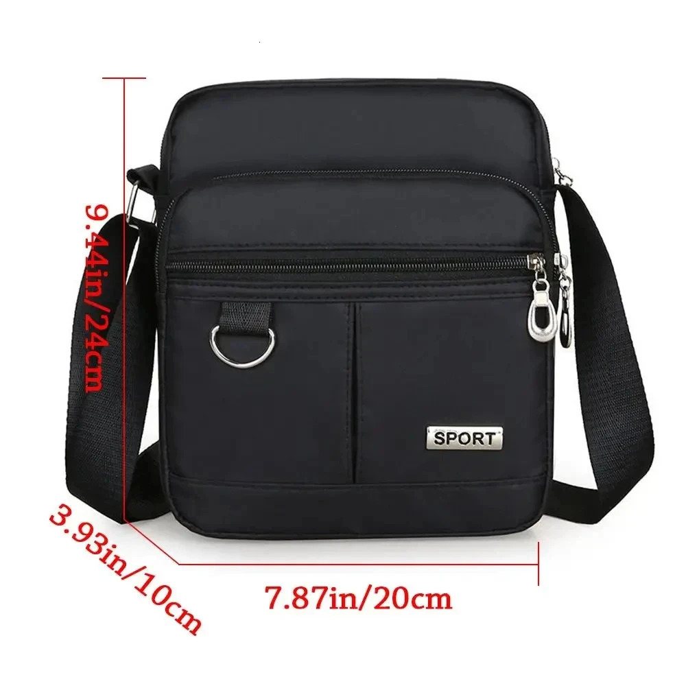 Casual Small Womens Shoulder Bag Multifunctional Coin Purse Wallet Nylon Waterproof Messenger Bag Mobile Phone Crossbody Bags 260306