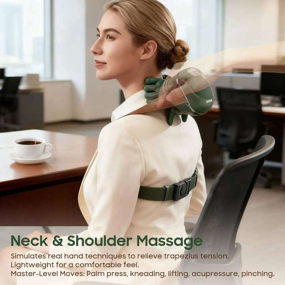 Back Massager for Muscle Relax Multifunctional Neck And Shoulder Relaxing Massage Shawl Massaging body 26Y0307