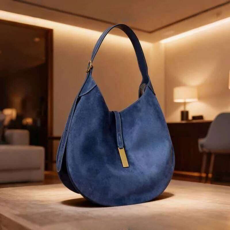 New Suede Vintage Shoulder Luxury Women Bags Ladies Underarm Large Capacity Tote Bag shoulder bag Xiu Lai Si