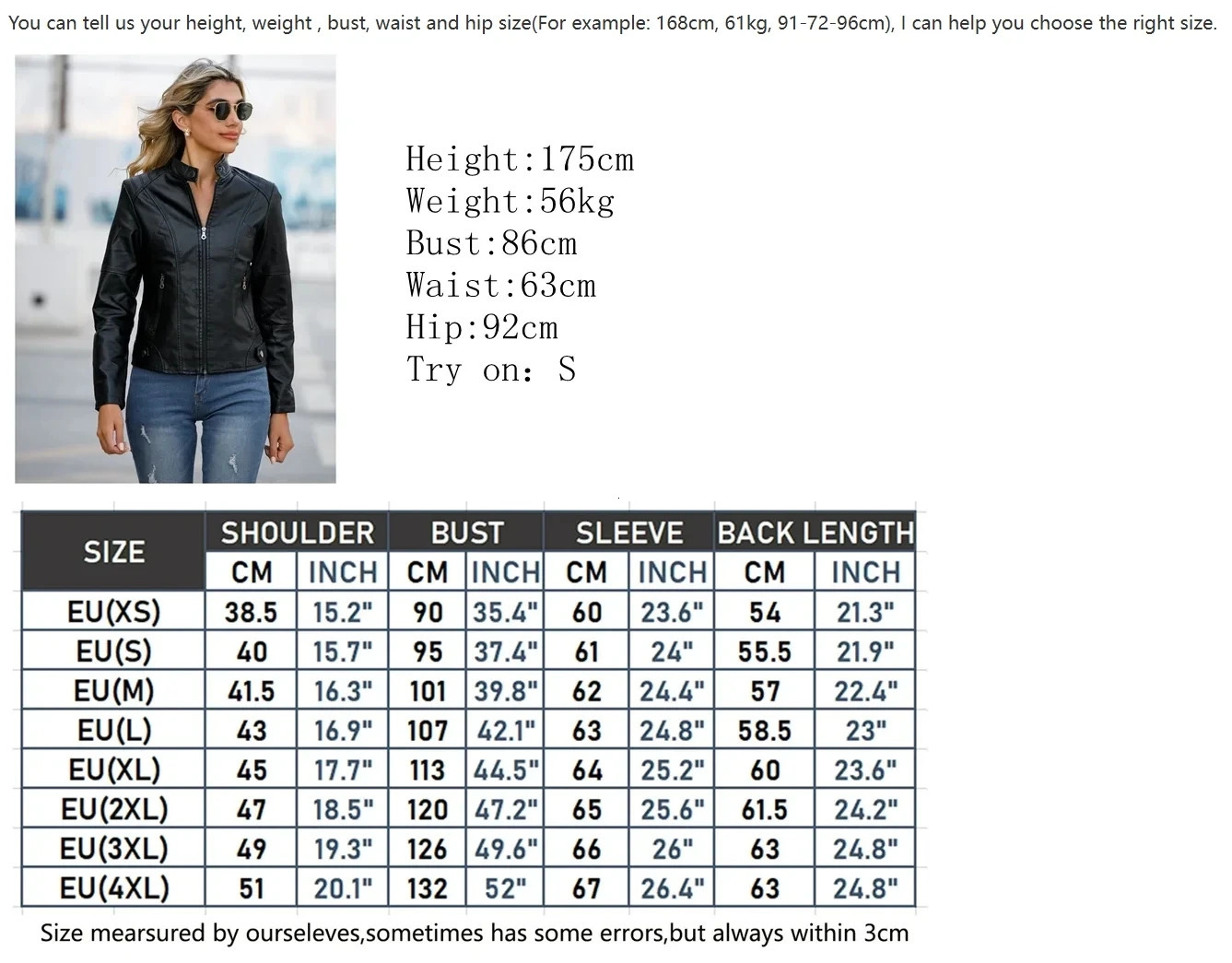 Faux Leather Jacket Women 2026 Moto Biker Zipper Jacket for Women Autumn Spring Coat Red Brown Black Coffee Blue Purple Apricot 260306