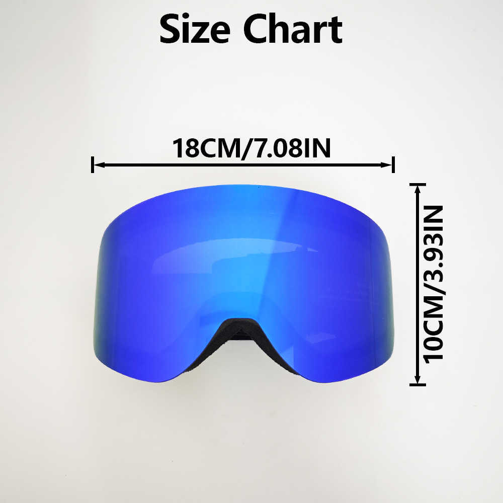 Best-selling ski goggles anti-fog adult ski goggles double-layer anti-fog snow goggles for men and women S260304