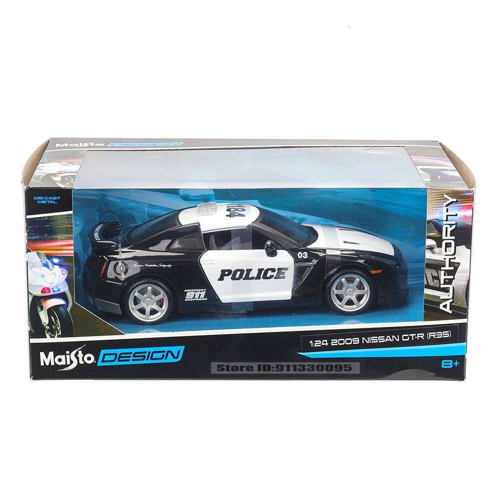 Maisto 1:24 2009 GTR 1973 Nissan Skyline 2000 GT-R alloy car model handicraft decoration collection toy tool gift die-casting Z260306