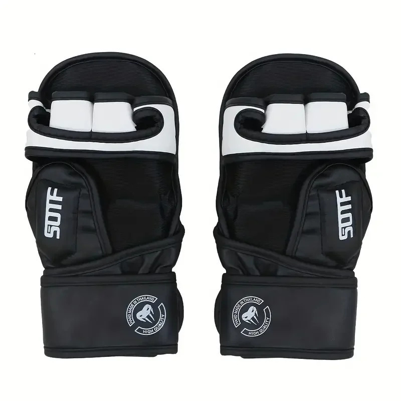 Professional MMA HalfFinger Fighting Boxing Gloves Thickened Sanda Free Mixed Martial Arts Training 260228