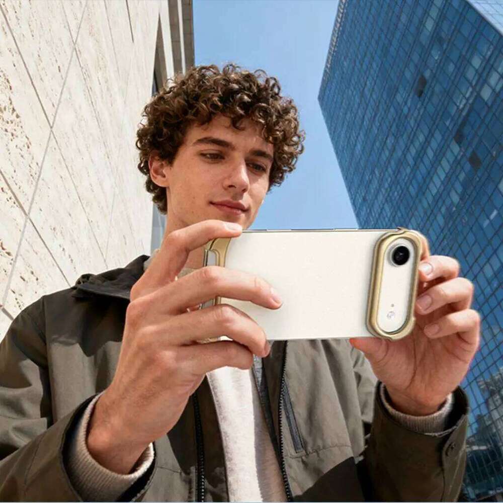 Arc Stylish Four Corner Protection No Border Aluminum Metal Bumper Pulse Phone Cover Case for iPhone 17 Pro Max H260305
