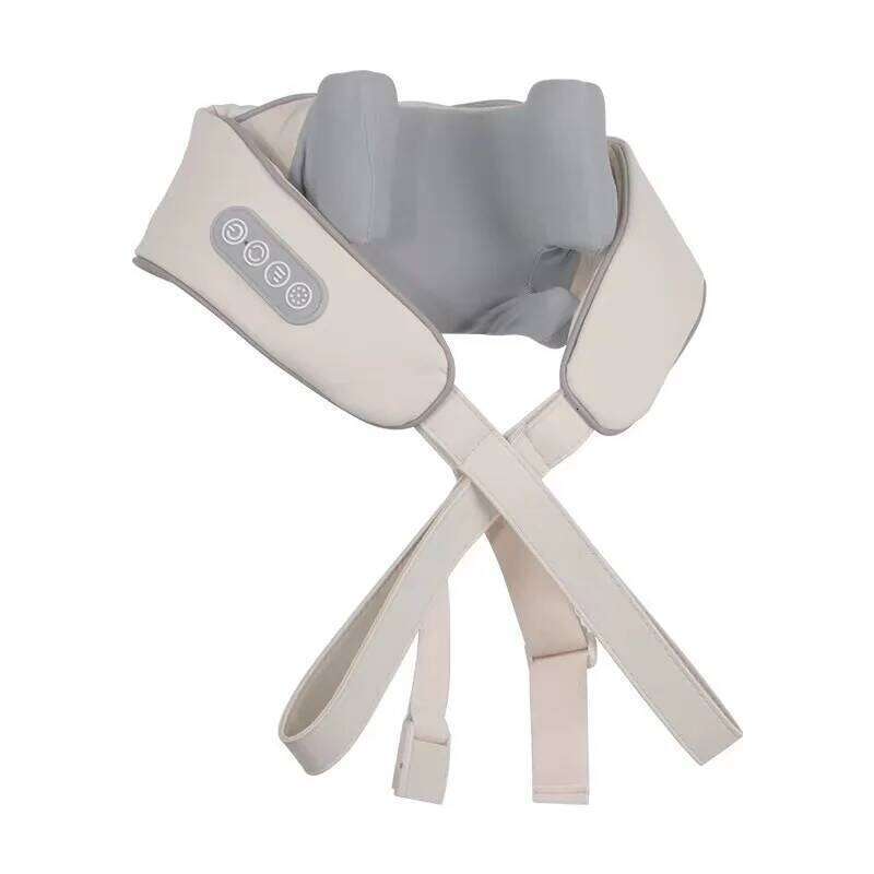 Shiatsu for Tissue Cordless Neck and Shoulder Massager with Heat 4D Deep Electric Kneading Massage 26Y0307
