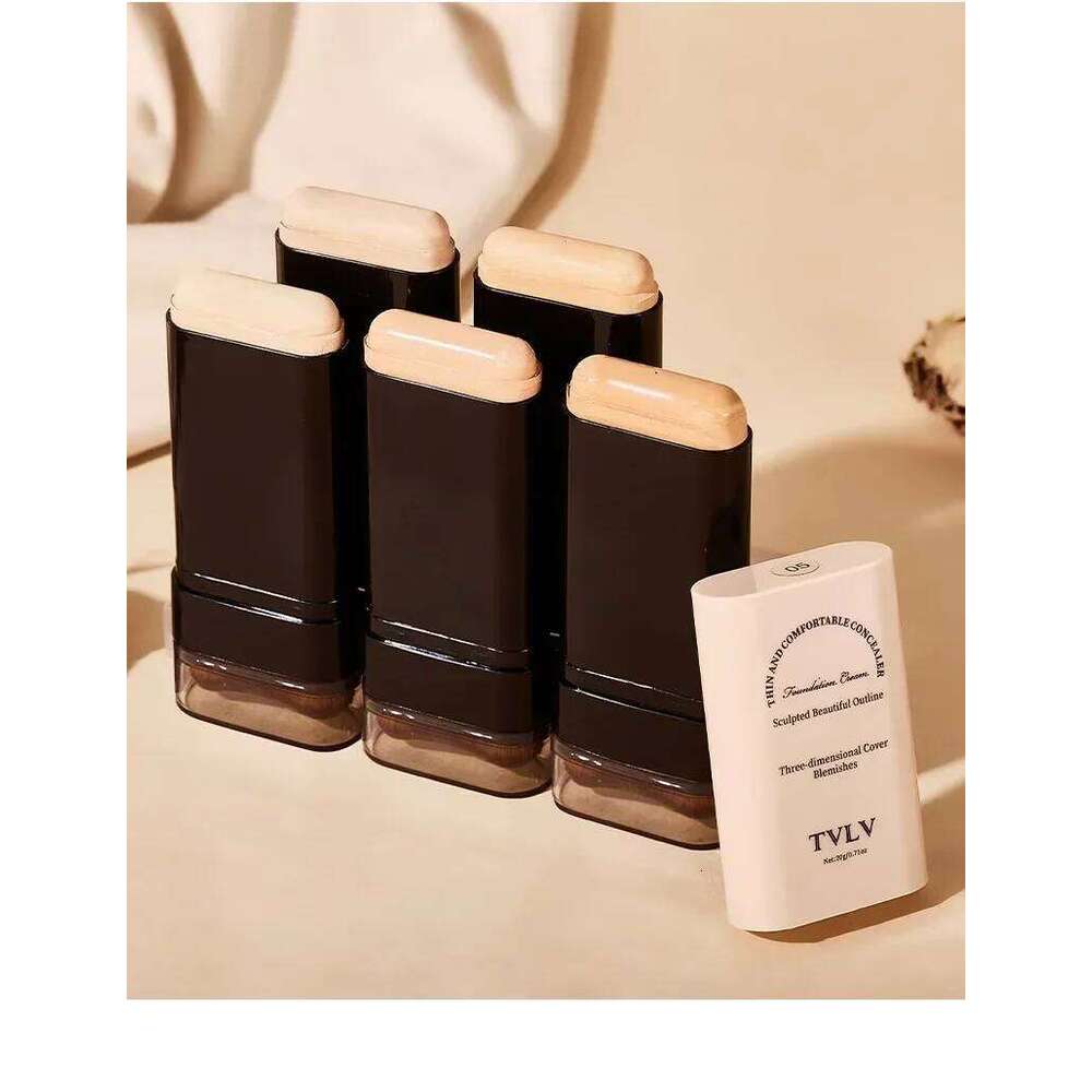 TVLV eraser foundation make-up stick 20g, with brush to brighten skin liquid foundation, long-lasting makeup concealer 26L0306