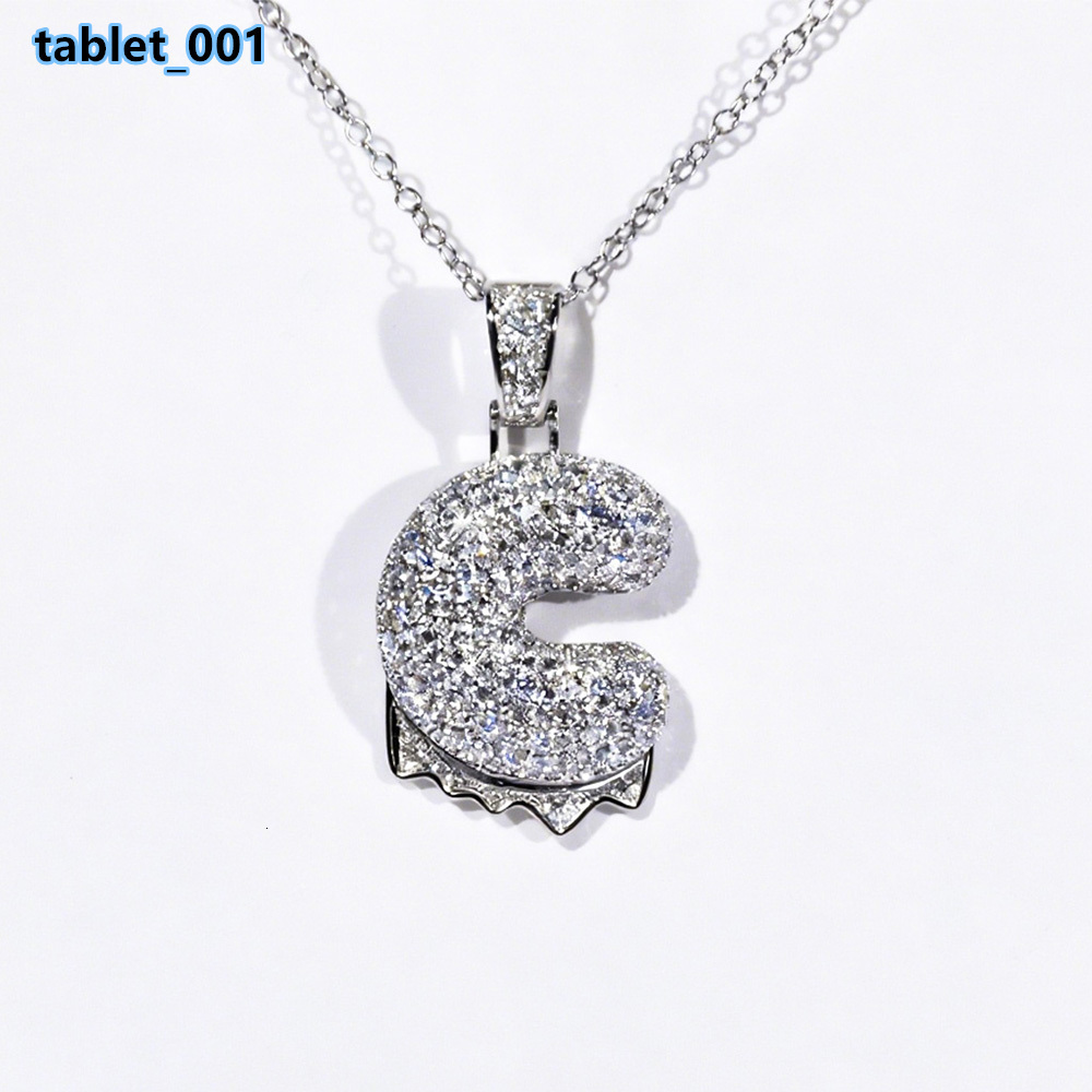 Name Letter for C Pendant Crown Style Custom 362CT Moissanite Iced Out for Men Hip Hop Jewelry