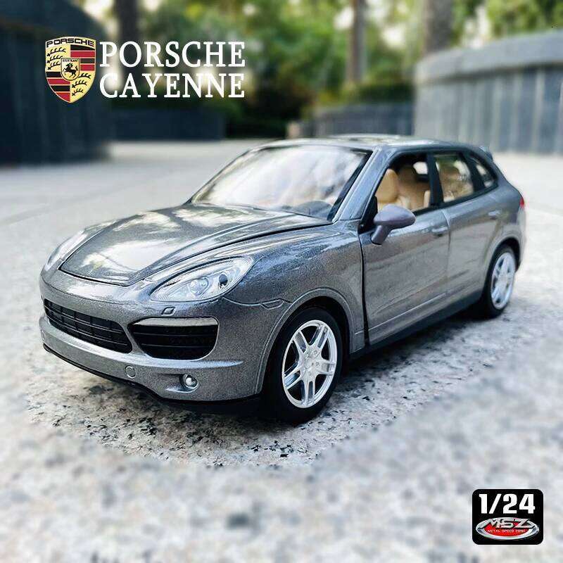 MSZ 1:24 Porsche Cayenne Panamera S Original box alloy car model handicraft decoration collection toy tool gift die-casting Z260306