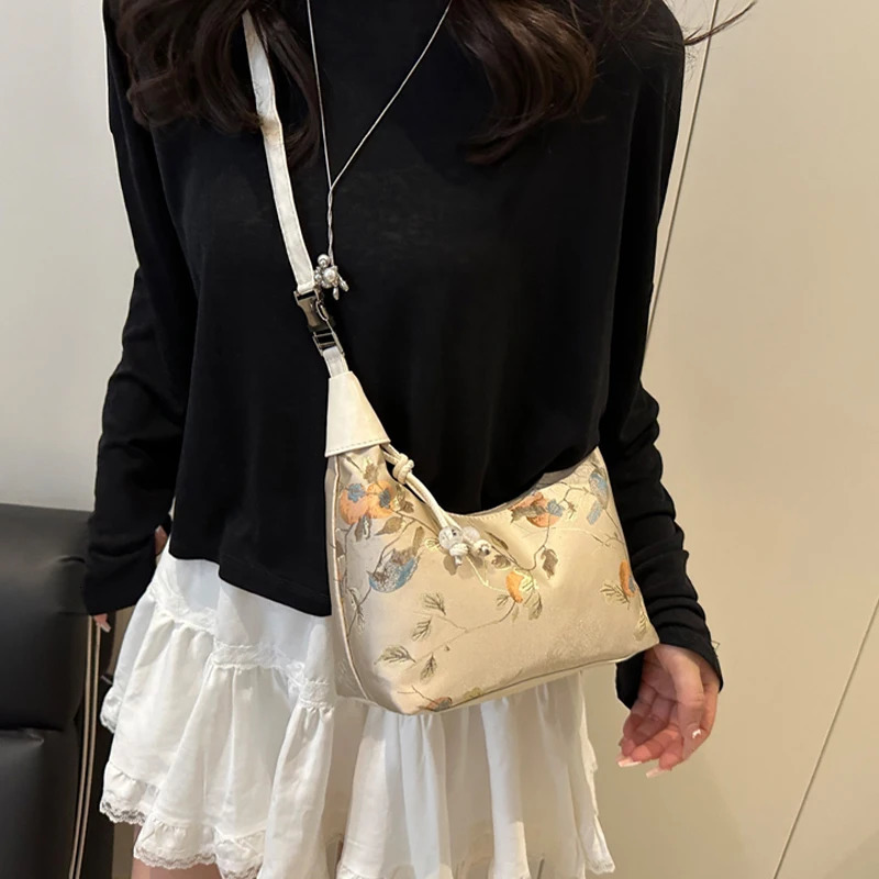 Chinese Style Womens Handbag 2025 Highvalue Fashion Shoulder Bagcrossbody Baghandbag 260307