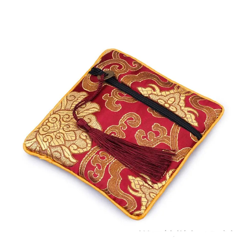 Bag Small Pouch Dragon Boat Festival Jewelry Storage Silk Organizer Brocade Chinese Style Coin Purse 260307