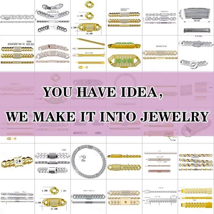16mm 18mm Moissanite Chain Cuban Link Custom Necklace Hip Hop 925 Silver VVS Diamond Moissanite Cuban Chain
