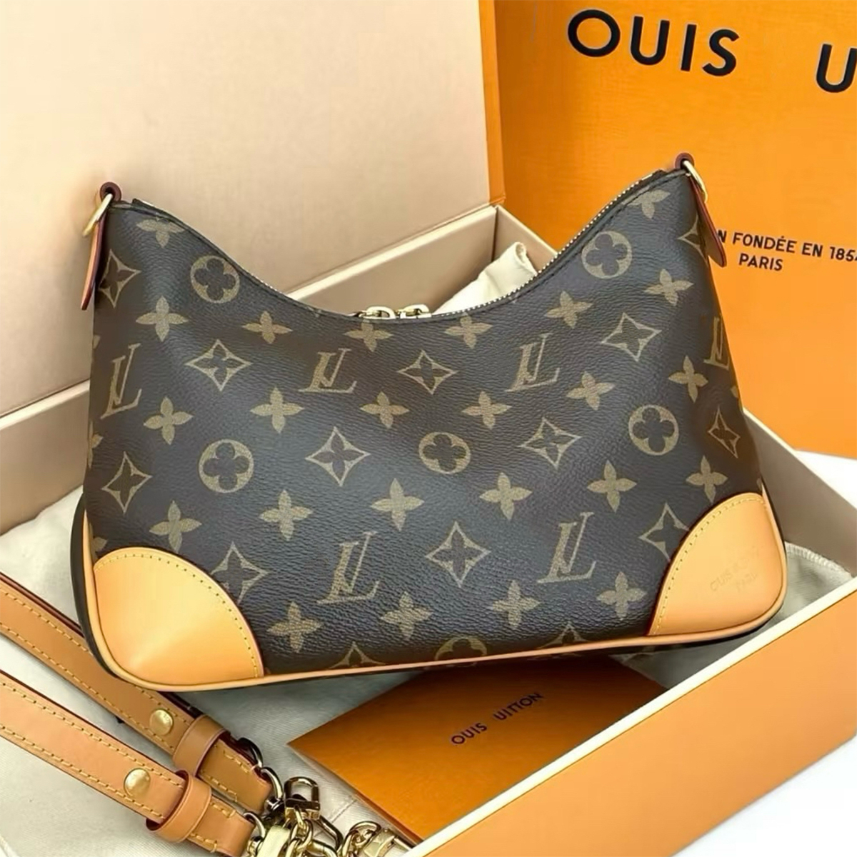 Designer Bag Croissant Shoulder Bag Luxury Bag High Quality Women's handbag Purse Cowhide leather Croissant bag Crossbody bag Brown Black black Fashion Underarm Bag