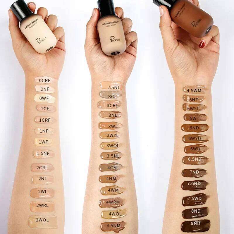 Foundation Makeup Base Cream Mineral Full Coverage Concealer Cracking No Drying Waterproof Face Corrector 26L0306