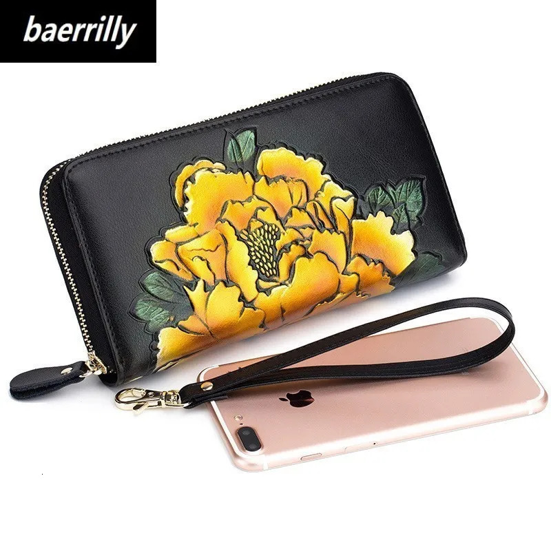 Womens Wallet Genuine Leather Rfid 36 Card Holders Coin Purse Girl Female Clutch Bag Ladies Purses Large Capacity 260307
