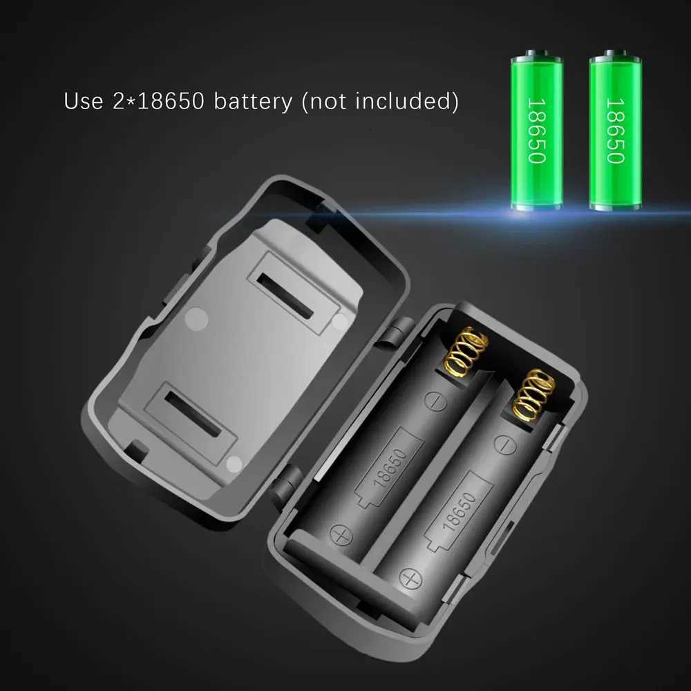 LED Headlamp 3 Modes Zoomable Headlight USB 18650 Head Torch Fishing Light White Red Blue Green 395nm UV Hunting Flashlight Lamp H260307