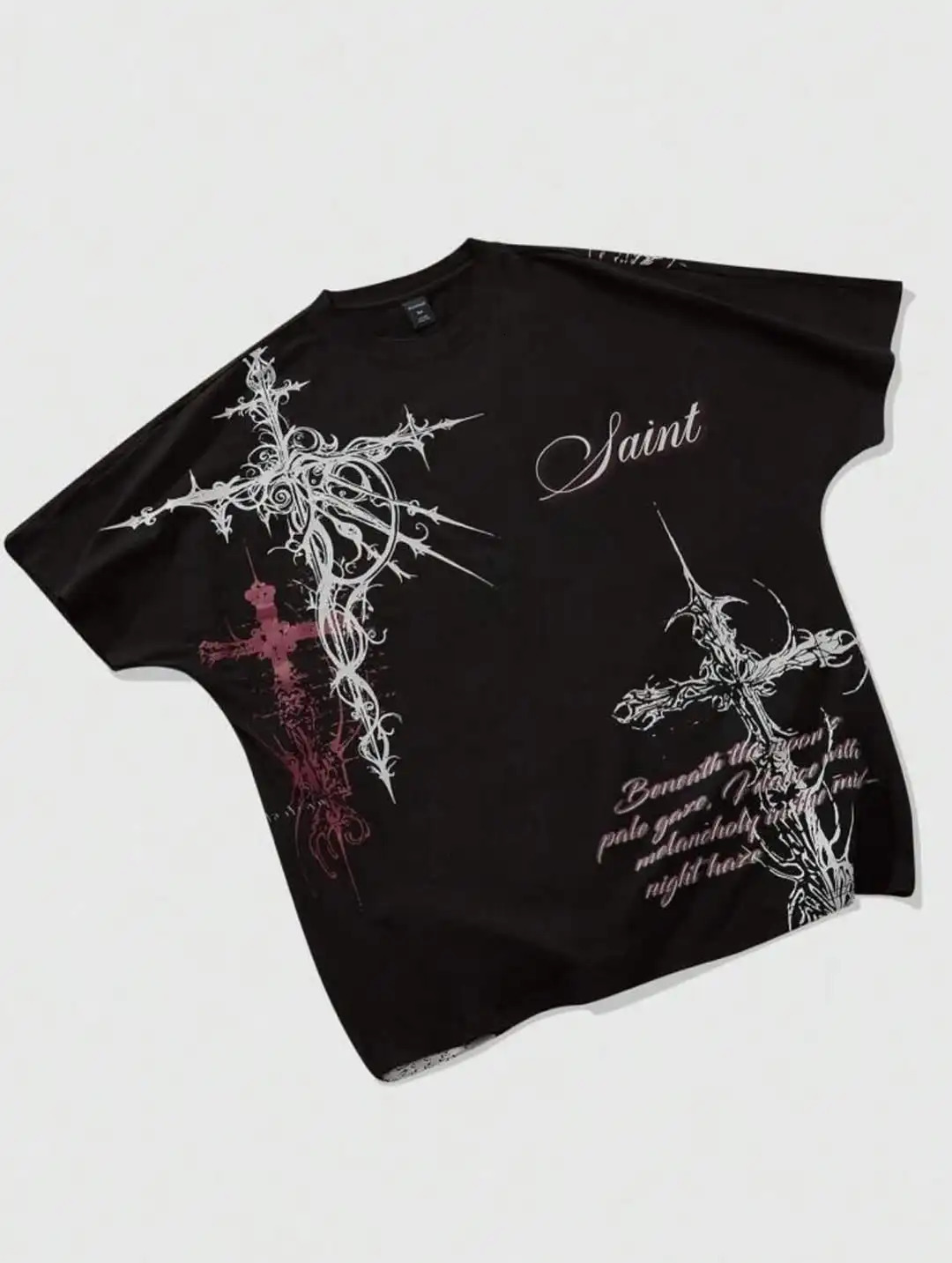 Y2K s T shirt Fashion Round Neck Oversized shirt Men Women Casual Gothic Clothing Short sleeve Tops Streetwear 260303