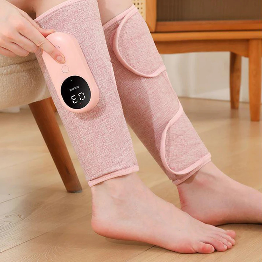 Wireless Smart Leg Massager TypeC Charging 360 Air Pressure Calf Compress Massager 3 Mode Adjustable Relax Foot Calf Muscle 260304
