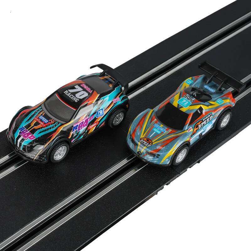 Analog Slot Car 1 43 1/43 Scale Set With Light Electric Circuito Coche Evolution Racing Race Track Toy Cars Accessories Z260306
