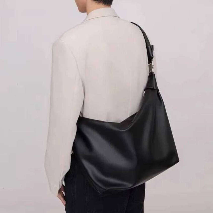 TAURUSCIAGA New Versatile Soft Leather Men's Dumpling Casual Shoulder Crossbody Bag Female Capacity Totes Hobos Handbags Large Noble Temperament 