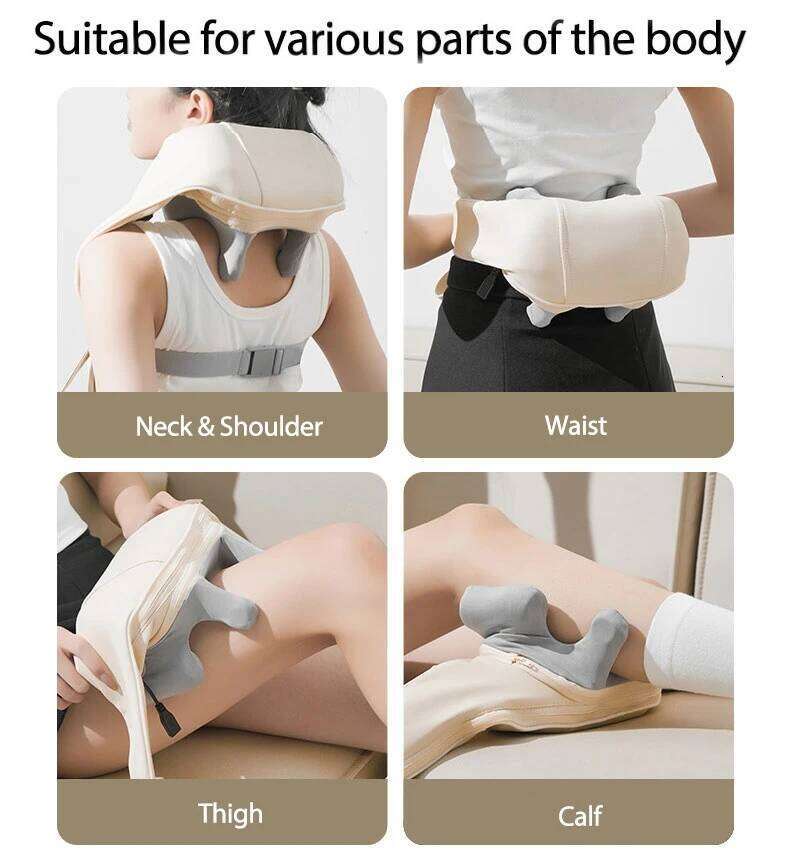 Multifunctional Cervical Shoulder Neck Hot Compress Trapezius Muscle Massager 26Y0307
