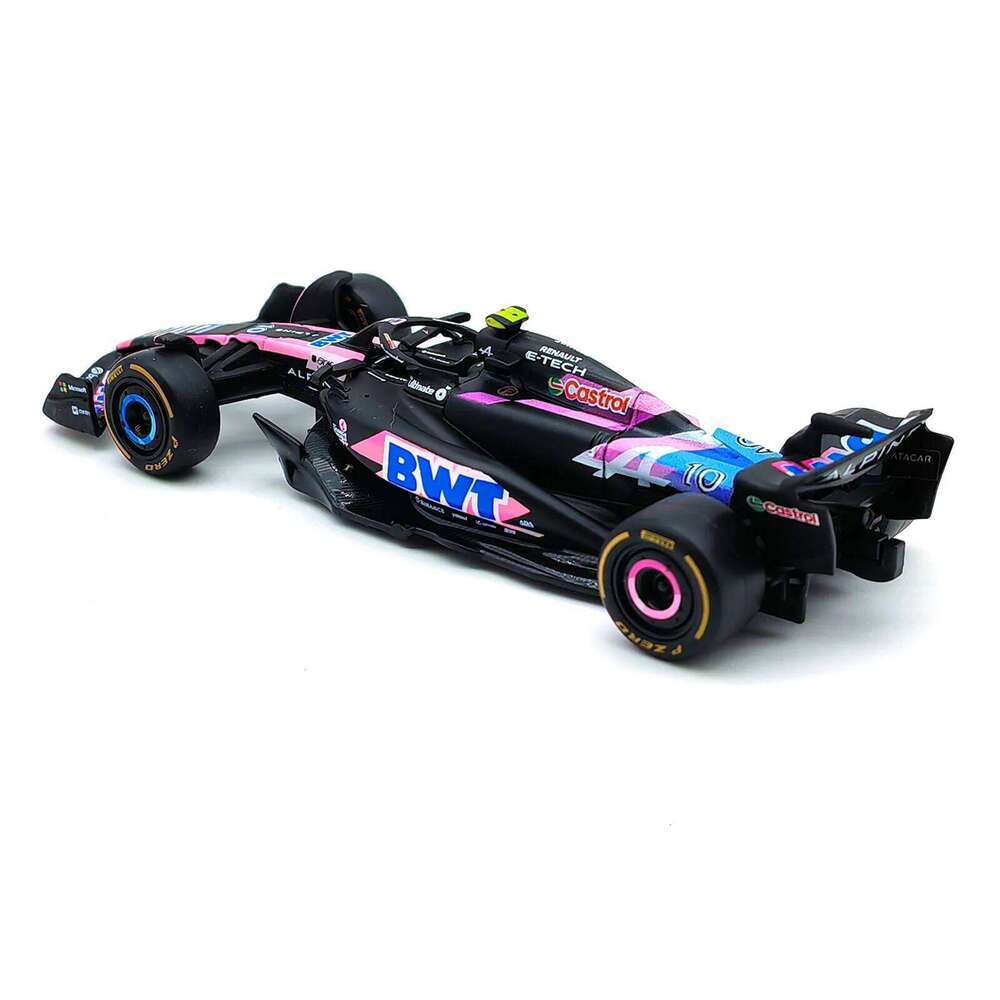 Bburago 1:43 Alpine F1 Team A524 2024 Alloy Car Miniature Diecast Model #10 Pierre Gasly #31 Esteban Ocon Toy Collectible Z260306