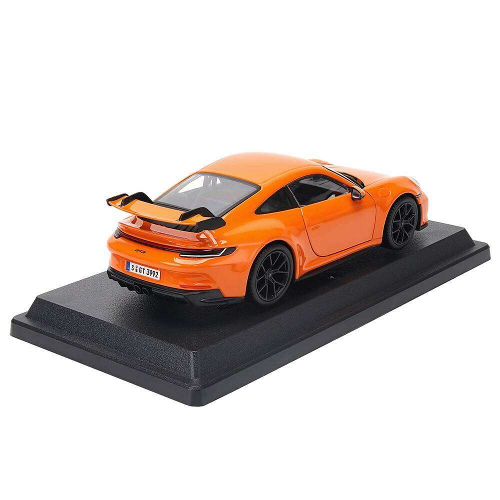 Bburago 1:24 Porsche 911 GT3 Taycan Turbo S 718 Boxster simulation alloy car model crafts decoration collection toy tools gift Z260306