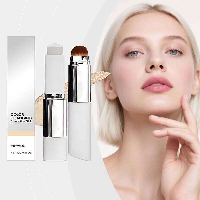 Color-changing Blanca Korean Makeup Base High Coverage Concealer Natural Nude 2IN1 Foundation Stick 26L0306