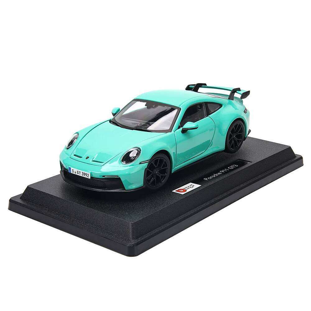 Bburago 1:24 Porsche 911 GT3 Taycan Turbo S 718 Boxster simulation alloy car model crafts decoration collection toy tools gift Z260306