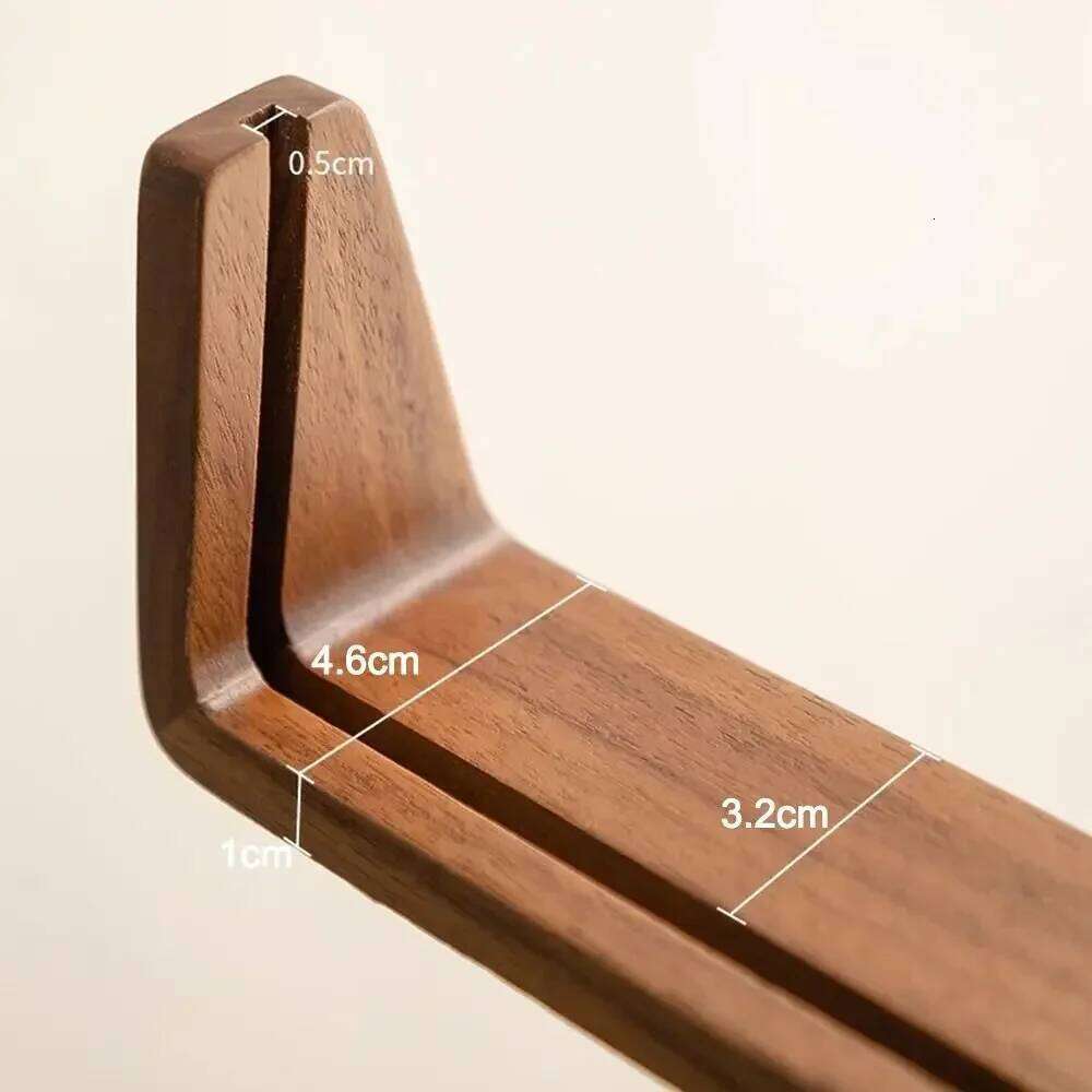 Walnut/Beech Wooden Acrylic U Shape Frame Desktop Wood Wedding Party Picture Frames Photo Home Decor H260306