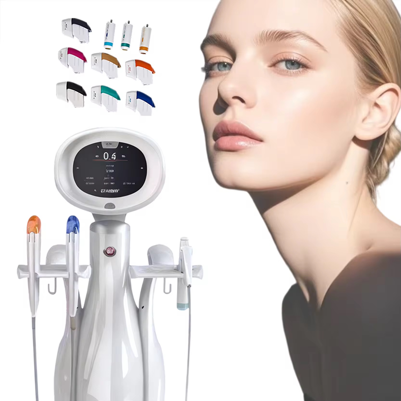 12d max himfu 7d 8d 9d mfu antiwrinkle 22d mfu rf mpt eyes neck face lifting body slimming 7dhifu machine with 3 handles
