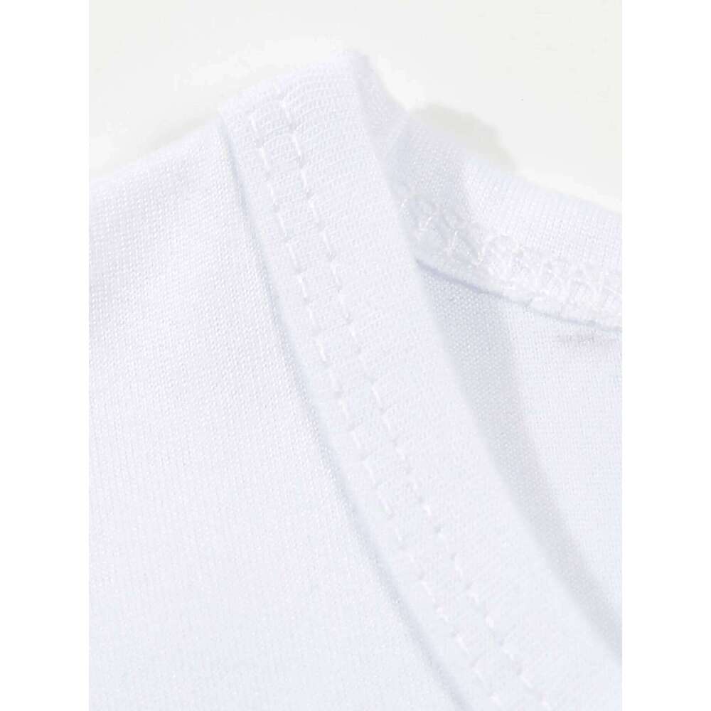 Women's Cartoon Bear Print T-Shirt - Cute Comfortable Short Sleeve Crew Neck Top for Spring and Summer XJ260306 XJ260306