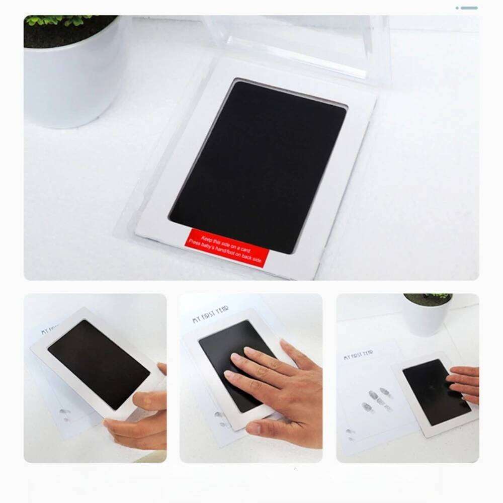 Pet Baby Growth Memorial Photo Cat Dog 100 Days Full Month First Birthday Hand Footprint Keepsake Tabletop Frame H260306