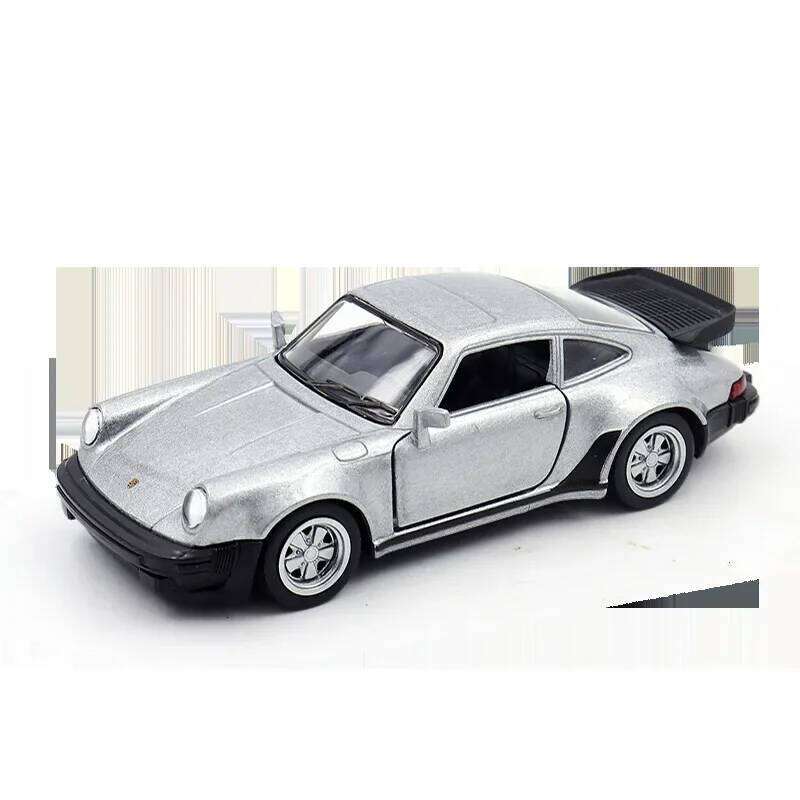 New 1:36 1978 Porsche 911 Turbo alloy car model with silent light Diecast Metal Alloy Model Car Toys For Gift Collection Z260307