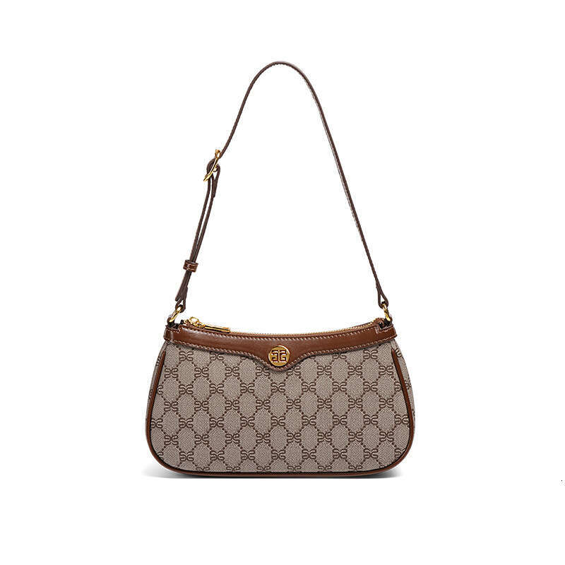 Tote New Textured French Underarm Simple Fashion Versatile Handbag Exquisite Light Luxury Casual Monogram Shoulder Bag