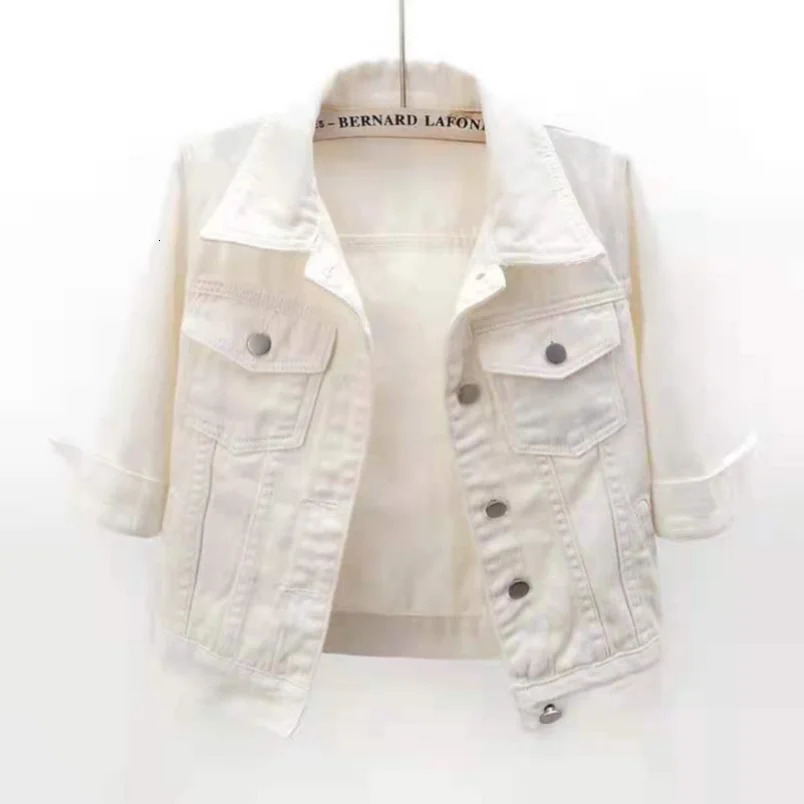 Women Denim Jacket Spring Autumn Short Coat Pink Jean Jackets Casual Tops Purple Yellow Purple Blue Loose Tops Lady Outerwear 260306