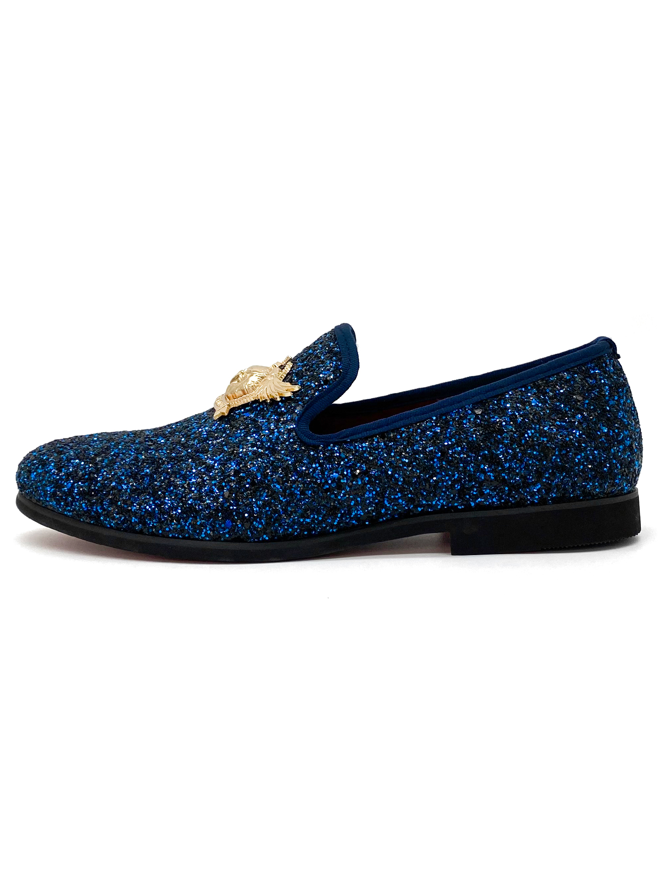 Sequins Designer dress shoes for men and women Luxury loafers suede leather casual loafers flats office black Sequined shoes with dust bag