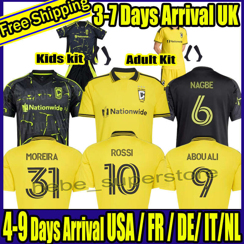 25 26 27 Columbus Crew SC soccer jerseys 2025 2026 2027 football shirts home away top thailand quality uniform adult men Kids kit United States