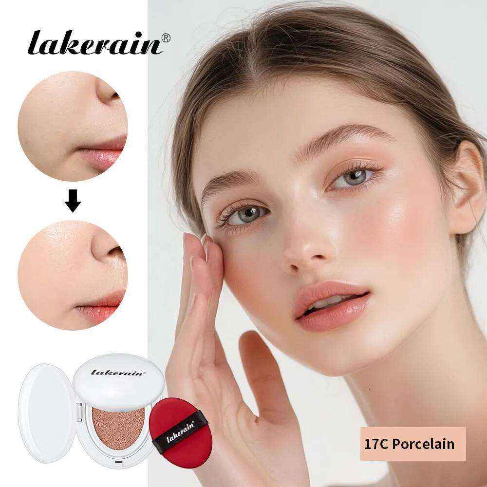 NEW Glow CC Cushion Waterproof Long-lasting Brighten Foundation Cream Women Base Makeup Face Korean Cosmetics 26L0306