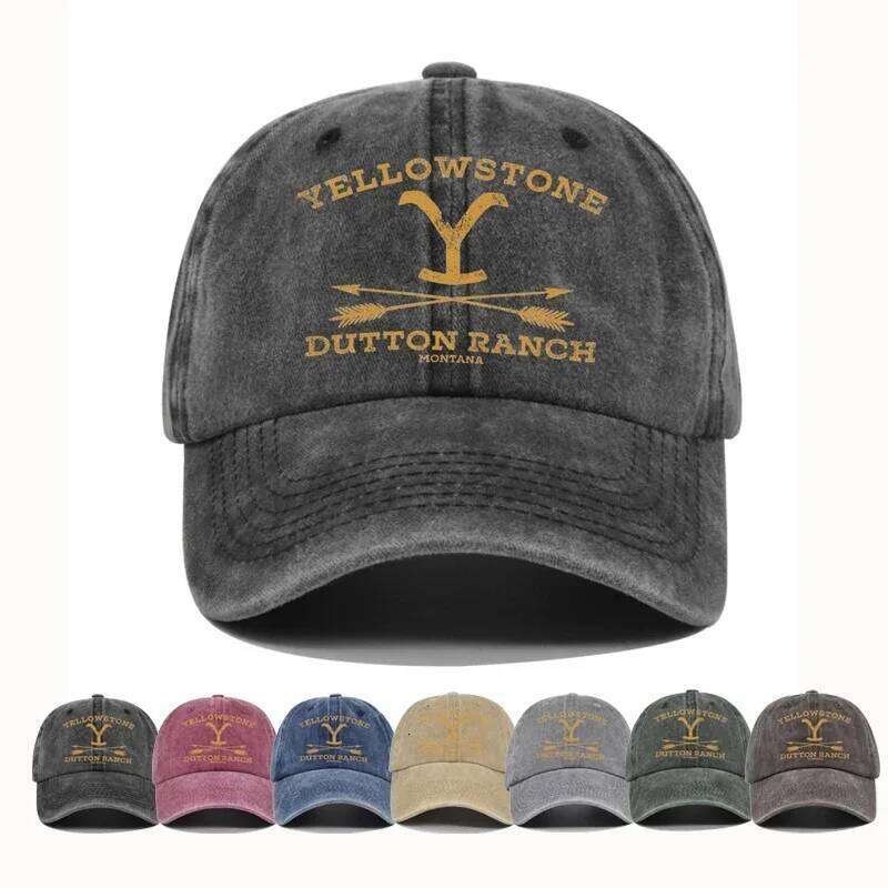 YELLOWSTONE Dutton Ranch Snapback Sun Hat Spring Autumn Baseball Sport Hip Hop Fitted Cap Hats for Men Women Y260304