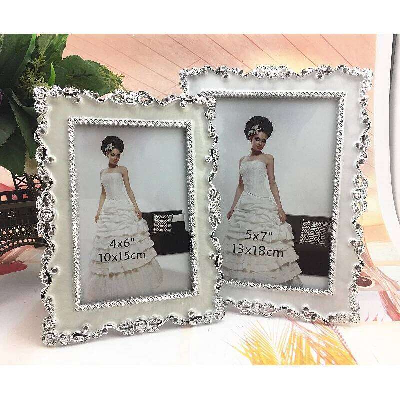 European Retro Simple High-Grade Resin Wedding Stand Epoxy Photo Frame H260306