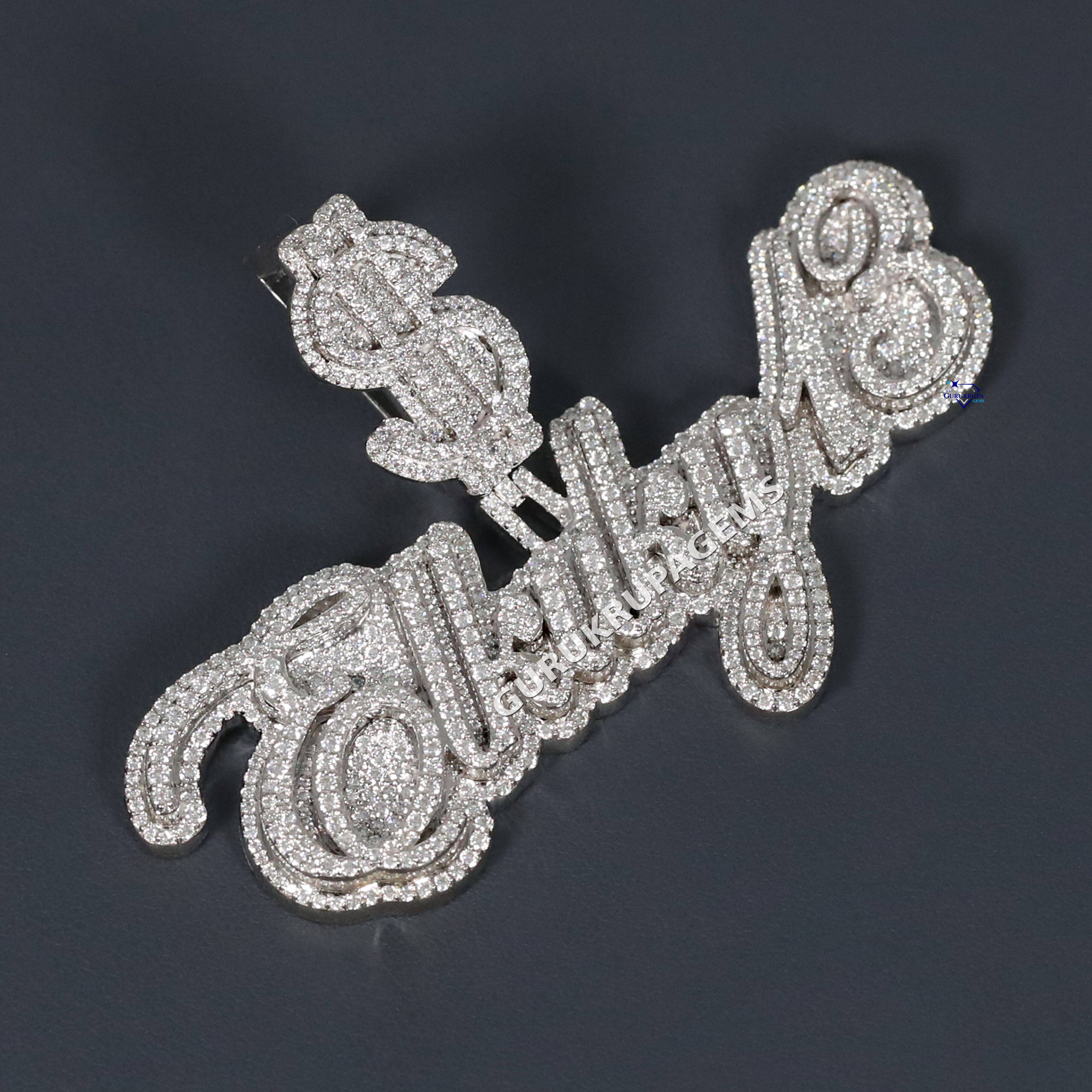 Discover Our Exclusive Collection of Hip Hop Moissanite Round Cut Diamond Pendants Crafted in High Quality 925 Sterling Silver