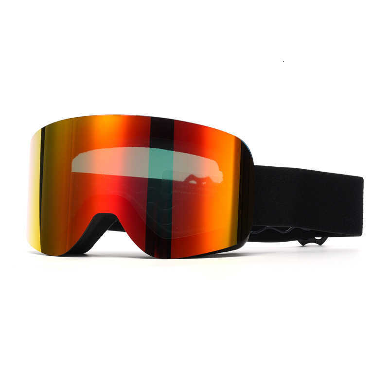Ski goggles for outdoor cycling large cylindrical lenses compatible with prescription glasses double-layer anti-fog protective eyewear new model S2603