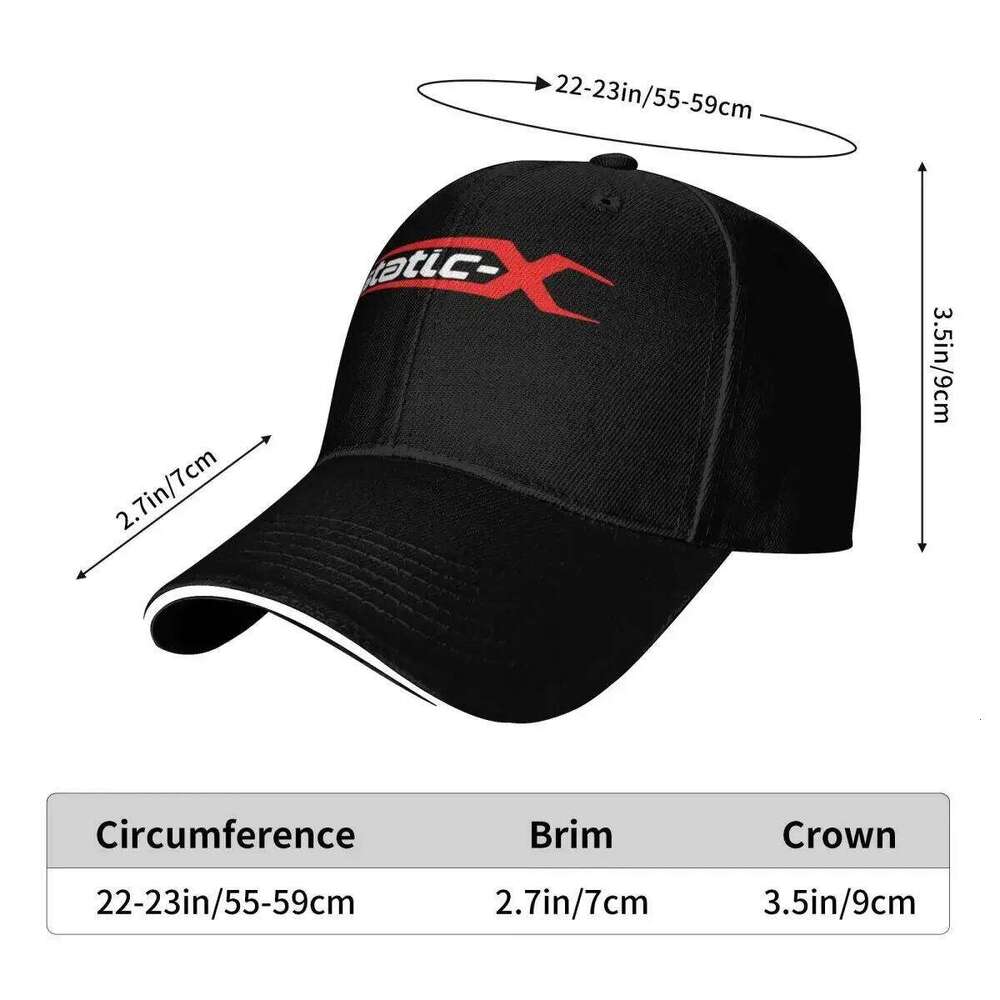 STATIC X 3 2021 Men'S Casual Golf Hat Hats For Men Summer 2025 Y260304