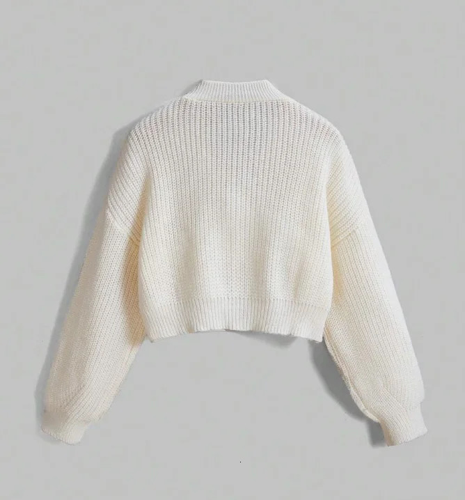 Ladies Elegant Pink Bow Knot Sweater Cardigan Long Sleeve Top for Spring Autumn Cute Woolen Style with round Buttons 260306