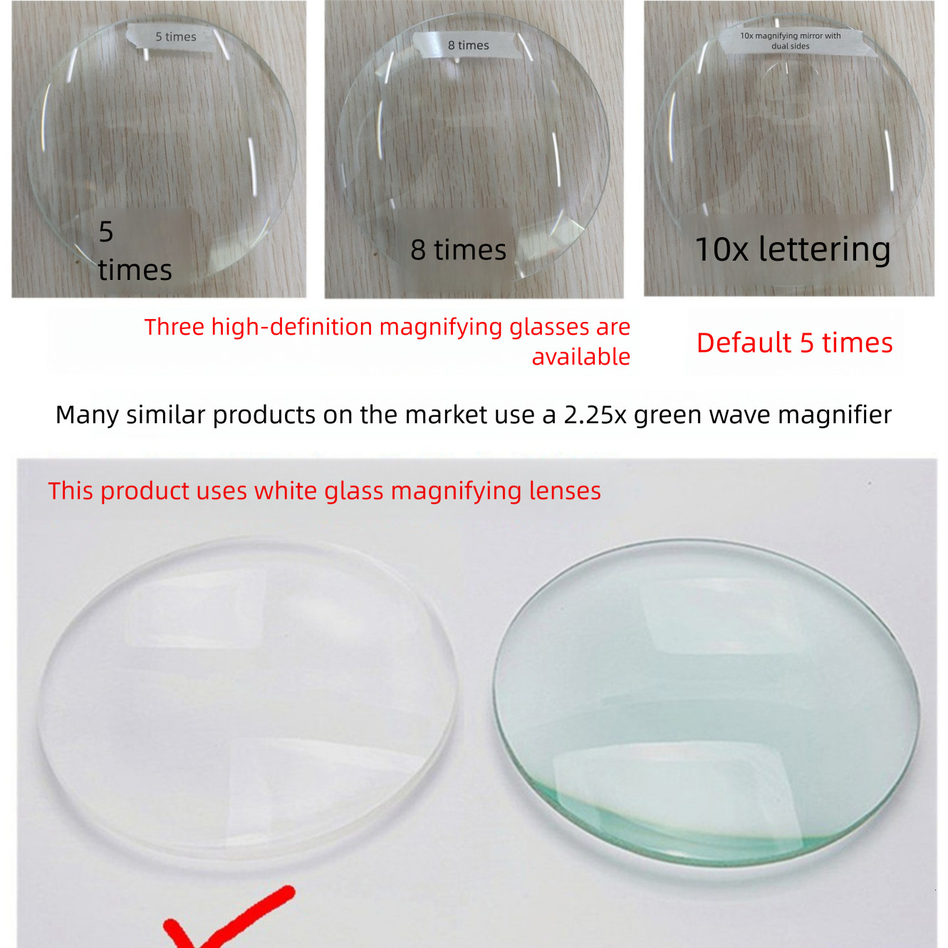 Free Shipping Long-Arm Foldable Desktop Magnifying Glass Lamp Welding, Repairs, Jewelry Appraisal, Beauty, Manicure, And Reading For The Elderly