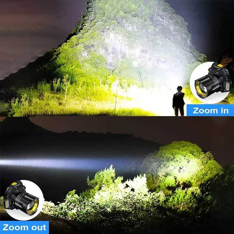 Powerful LED Headlamp Motion Sensor Headlight 18650 Rechargeable COB Head Flashlights High Power Head Lamp Fishing Headlight H2603071