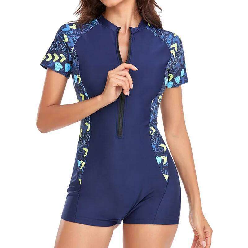 New One-Piece Swimsuit Closed Plus Size Swimwear Sports For Surfing Pool Women's Swimming Bathing Suit Beach Bather Summer 2025 Outdoor Equipment