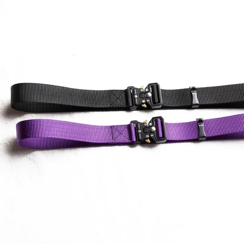 38cm 3cm 25cm Canvas Tactical Belt for Male and Female Trend Fashion Hip Hop Punk Y2k Girdle Outdoor Sports Youth Waistband 260302