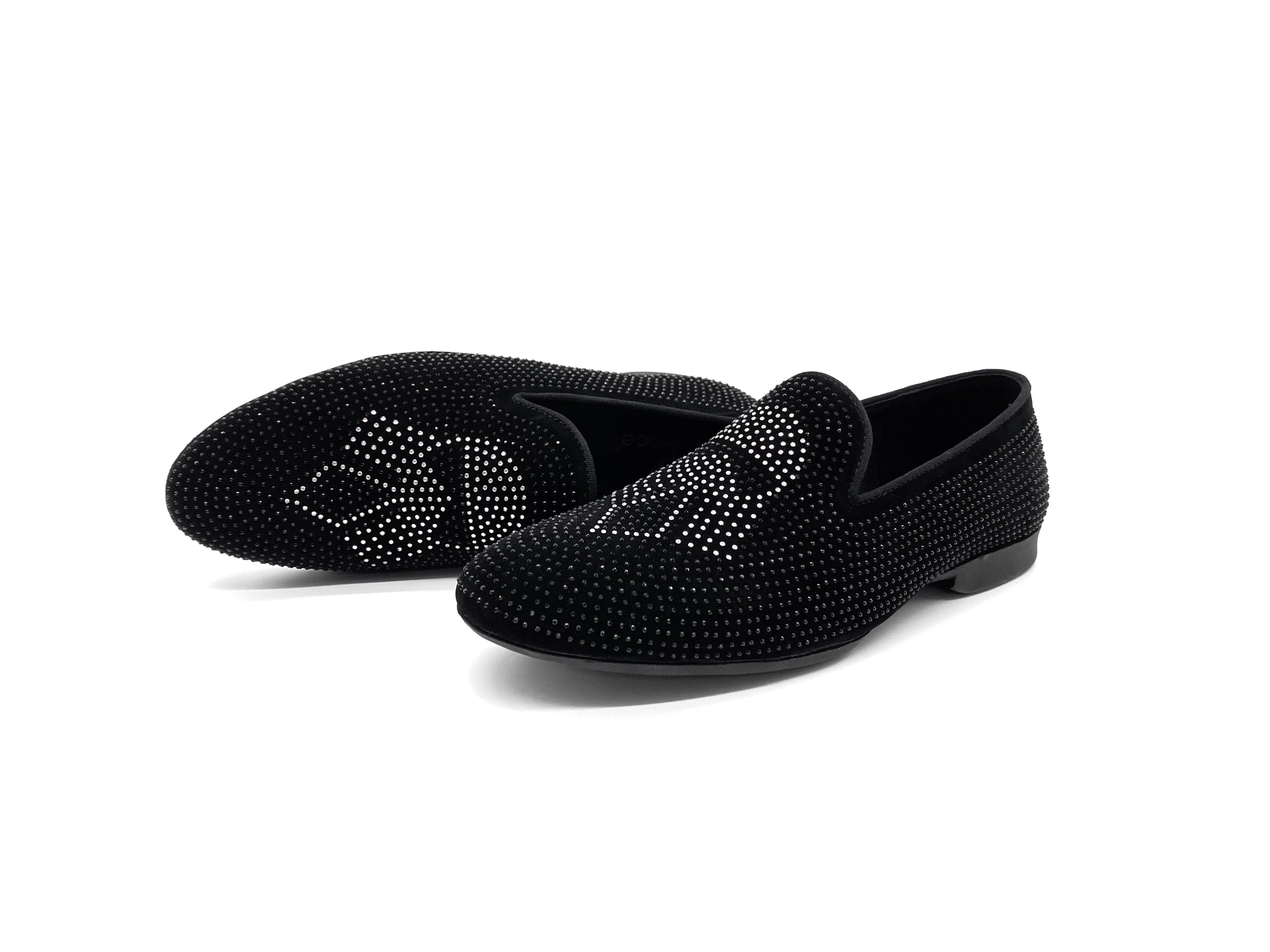Top quality Designer dress shoes for men and women Luxury loafers suede leather casual loafers flats office Diamonds shoes with dust bag